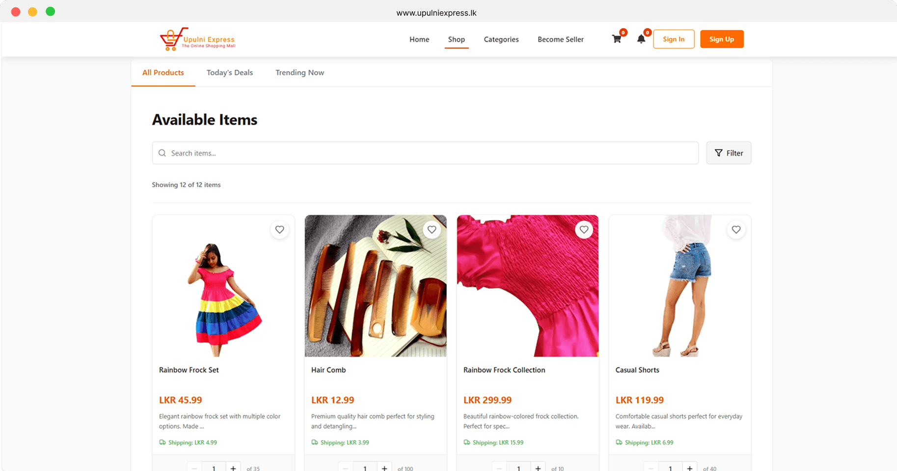 Upulni Express - Multi-Vendor Marketplace - Screenshot 3